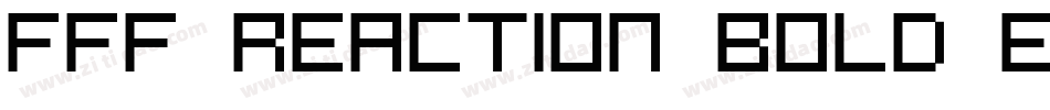 FFF Reaction Bold Extended字体转换